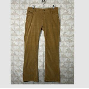 Banana Republic Factory Khaki Corduroy 12 Regular Women Pants Bootcut